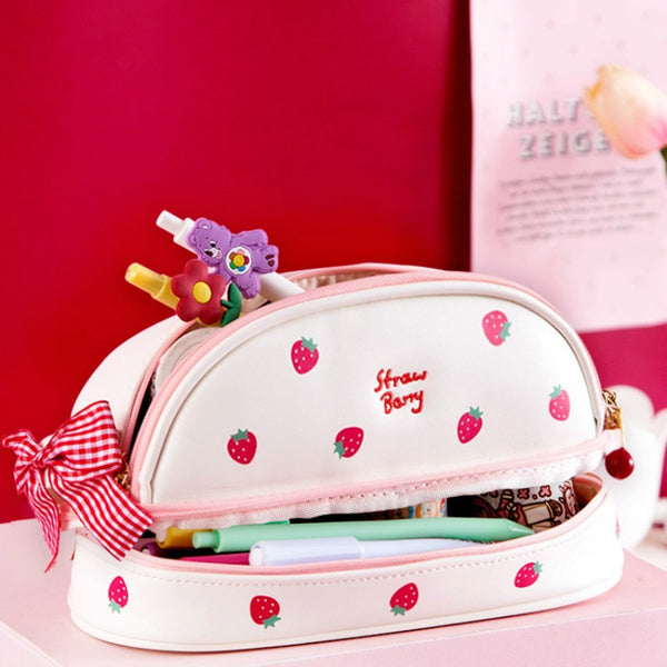 Cute Pastel Kawaii Pencil Case – Kawaii Berry Shop