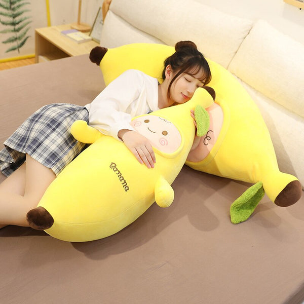 Kawaii Banana Plush/Pillow – BlossomMemento