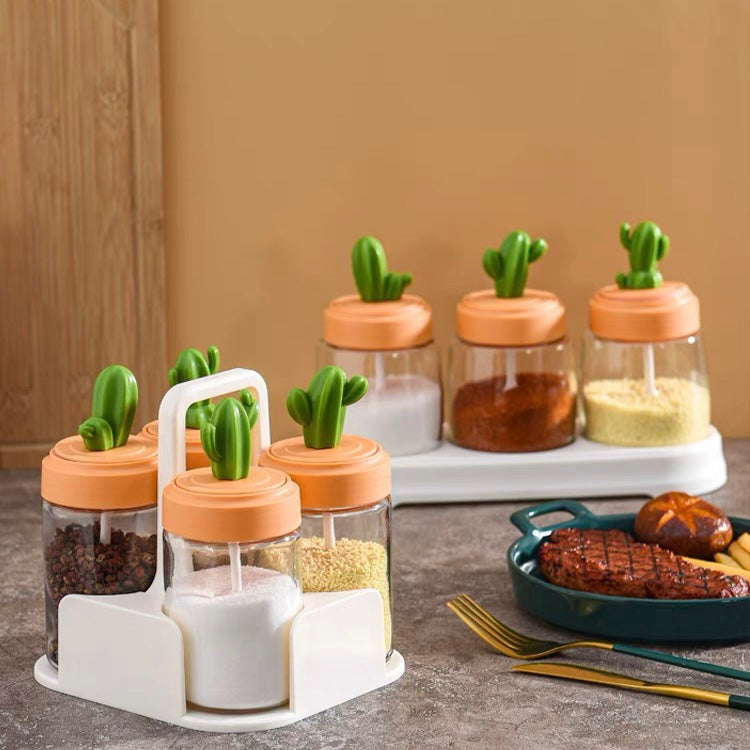 Creative Cactus Ceramic Measuring Cups And Spoon Baking Scale Measuring  Spoon Household Kitchen Salt Sugar Spoon Tableware